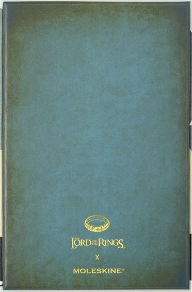 Produktbild: Moleskine Der Herr der Ringe Notizbuch Aragorn limitierte Ausgabe, L/A5, liniert, fester Einband, mit Box
