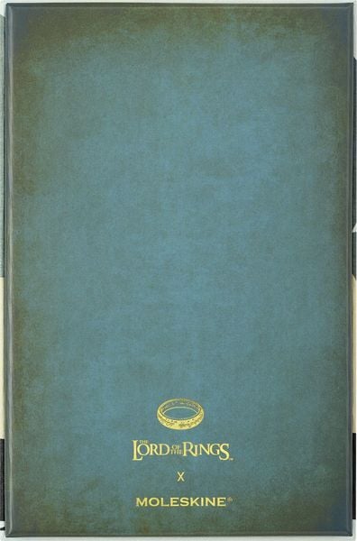 Produktbild: Moleskine Der Herr der Ringe Notizbuch Aragorn limitierte Ausgabe, L/A5, liniert, fester Einband, mit Box