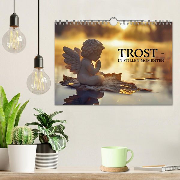 Produktbild: Trost - in stillen Momenten (Wandkalender 2027 DIN A4 quer), CALVENDO Monatskalender