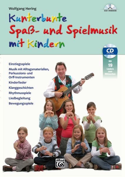 Produktbild: Kunterbunte Spaß- und Spielmusik mit Kindern