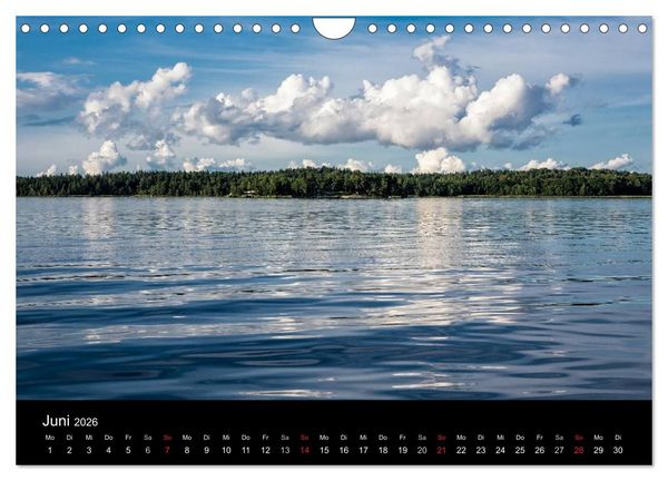Produktbild: Sch&auml;rengarten an der schwedischen Ostk&uuml;ste (Wandkalender 2026 DIN A4 quer), CALVENDO Monatskalender