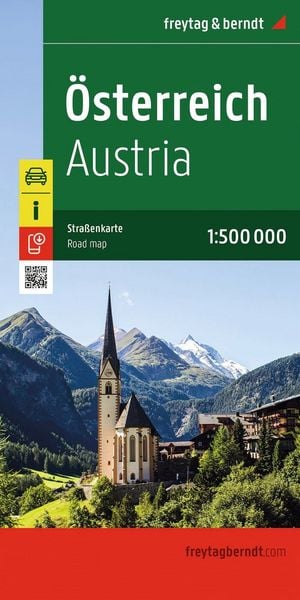 Produktbild: freytag & berndt Stra&szlig;enkarte &Ouml;sterreich 1:500.000