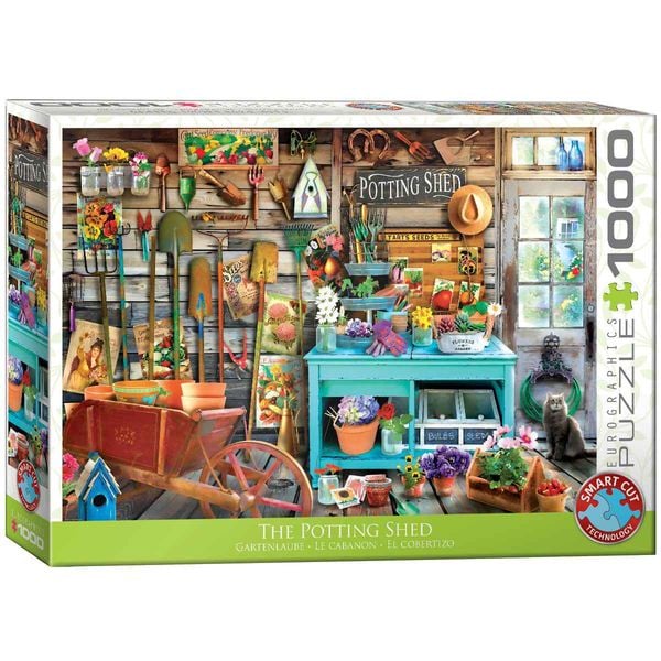 Eurographics 6000-5346 - Gartenlaube , Puzzle, 1.000 Teile