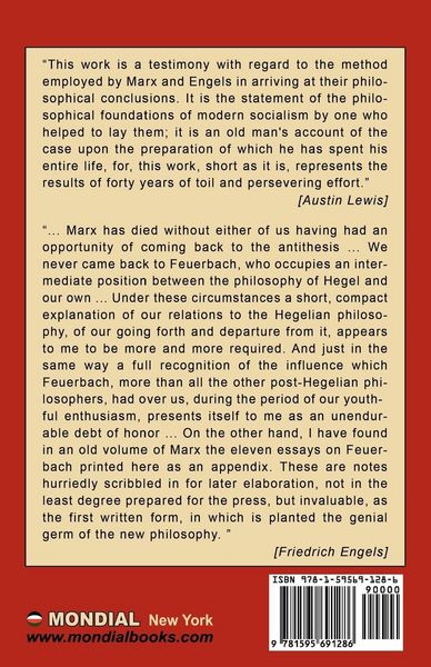 Produktbild: Feuerbach - The Roots of the Socialist Philosophy. Theses on Feuerbach