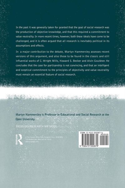 Produktbild: Taking Sides in Social Research