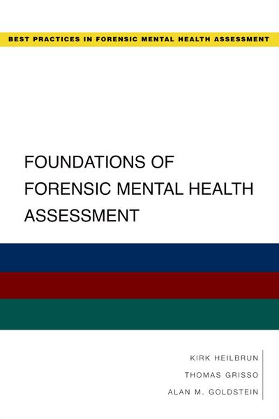 Produktbild: Foundations of Forensic Mental Health Assessment