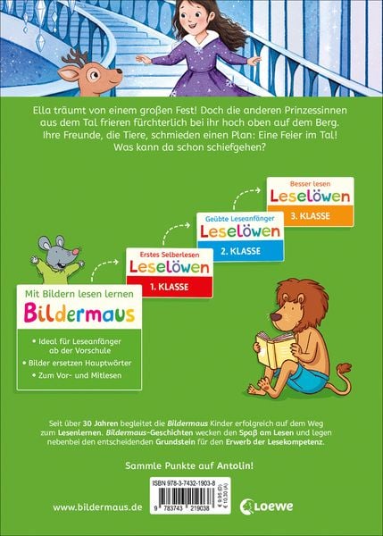 Produktbild: Bildermaus - Die kleine Eisprinzessin