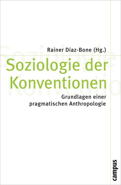 Produktbild: Soziologie der Konventionen