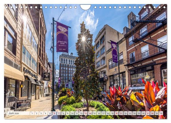 Produktbild: PHILADELPHIA Historie und Moderne (Wandkalender 2026 DIN A4 quer), CALVENDO Monatskalender