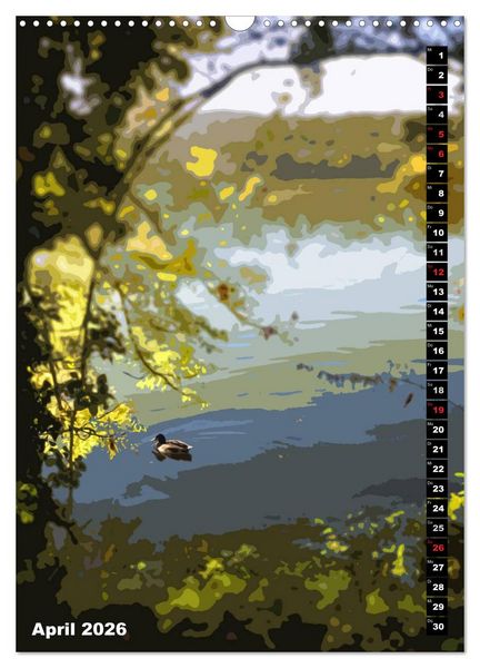 Produktbild: Der Baldeneysee in Essen (Wandkalender 2026 DIN A3 hoch), CALVENDO Monatskalender