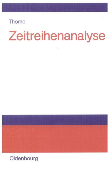 Produktbild: Zeitreihenanalyse