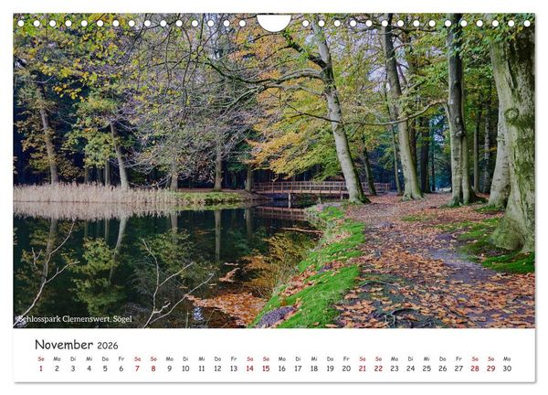 Produktbild: Emsland Impressionen (Wandkalender 2026 DIN A4 quer), CALVENDO Monatskalender