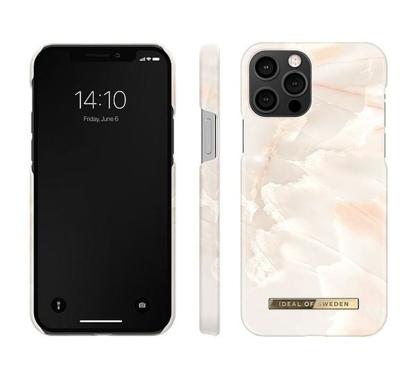 Produktbild: IDEAL OF SWEDEN iPhone 12/12 PRO Fashion Case Rose Pearl Marble