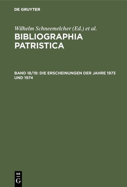 Produktbild: Die Erscheinungen der Jahre 1973 und 1974