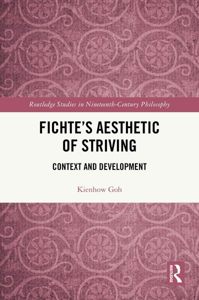 Produktbild: Fichte's Aesthetic of Striving