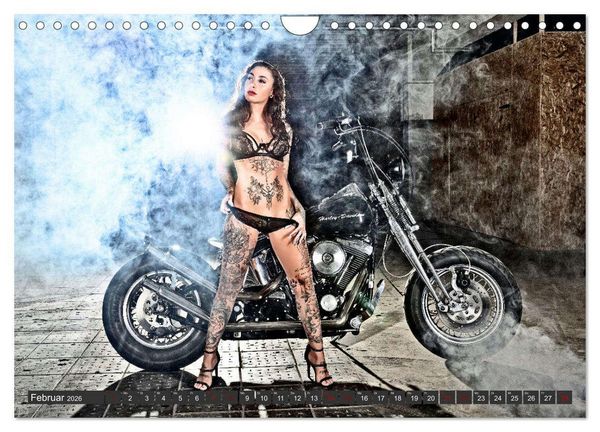 Produktbild: Motorr&auml;der und Sexy Girls (Wandkalender 2026 DIN A4 quer), CALVENDO Monatskalender