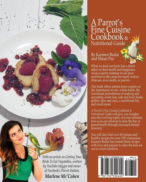 Produktbild: A Parrot's Fine Cuisine Cookbook and Nutritional Guide