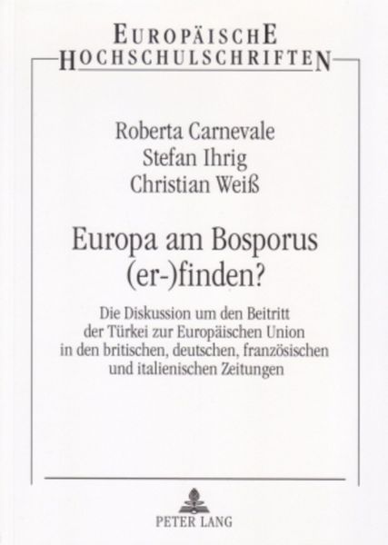 Produktbild: Europa am Bosporus (er-)finden?