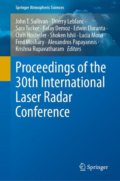 Produktbild: Proceedings of the 30th International Laser Radar Conference