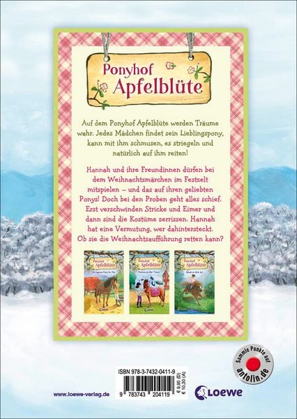 Produktbild: Ponyhof Apfelbl&uuml;te - Weihnachten auf dem Reiterhof