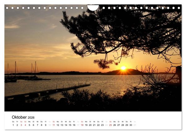 Produktbild: Wundervolles Schweden 2026 (Wandkalender 2026 DIN A4 quer), CALVENDO Monatskalender