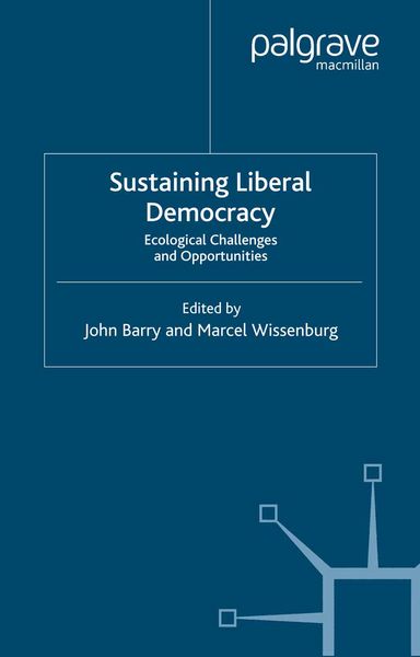 Produktbild: Sustaining Liberal Democracy