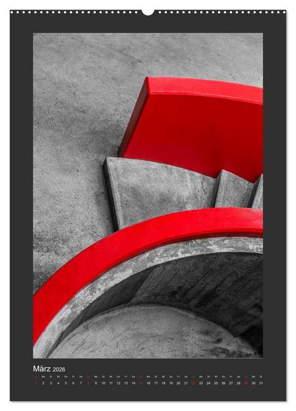 Produktbild: Plakative Architektur (hochwertiger Premium Wandkalender 2026 DIN A2 hoch), Kunstdruck in Hochglanz