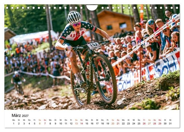 Produktbild: Mountainbike - Trails am Limit (Wandkalender 2027 DIN A4 quer), CALVENDO Monatskalender