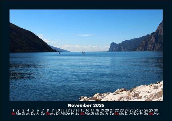 Produktbild: Die Seen der Erde 2026 Fotokalender DIN A5