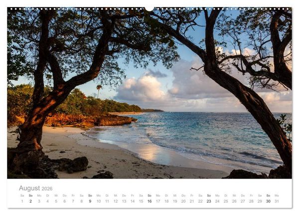 Produktbild: Cuba - Unter der Sonne der Karibik (Wandkalender 2026 DIN A2 quer), CALVENDO Monatskalender