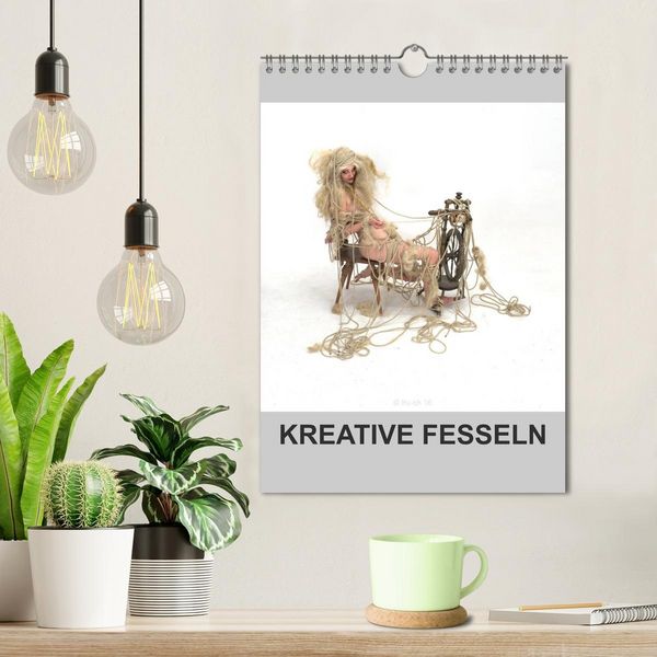 Produktbild: KREATIVE FESSELN (Wandkalender 2026 DIN A4 hoch), CALVENDO Monatskalender