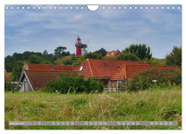 Produktbild: Vlieland Perle an der Nordsee (Wandkalender 2026 DIN A4 quer), CALVENDO Monatskalender