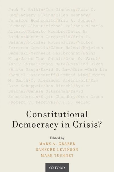 Produktbild: Constitutional Democracy in Crisis?