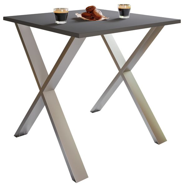 Produktbild: Premium Holz Esstisch K&uuml;chentisch Xona X 80x80