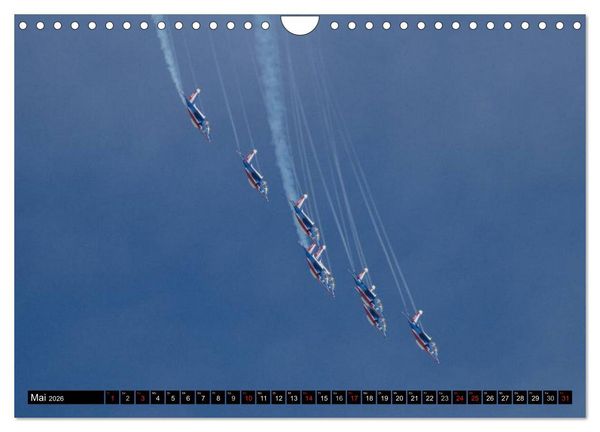 Produktbild: Augenblicke in der Luft: Patrouille de France (Wandkalender 2026 DIN A4 quer), CALVENDO Monatskalender
