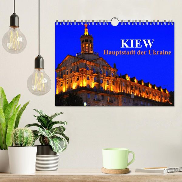 Produktbild: Kiew - Hauptstadt der Ukraine (Wandkalender 2026 DIN A4 quer), CALVENDO Monatskalender