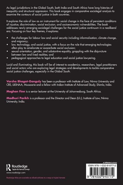 Produktbild: Sociolegal Challenges for the Social Justice Continuum
