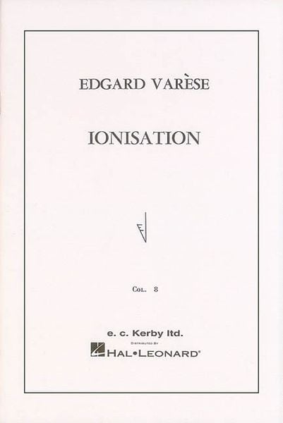 Produktbild: Ionisation For Percussion Ense