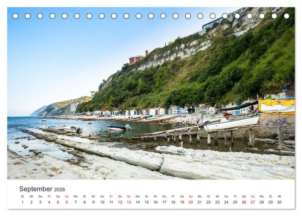 Produktbild: Die Marken - Italien wo es am sch&ouml;nsten ist (Tischkalender 2026 DIN A5 quer), CALVENDO Monatskalender