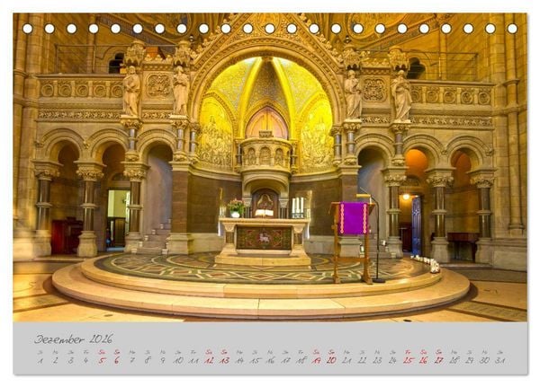 Produktbild: Wiesbaden Die Kurstadt im Rheingau (Tischkalender 2026 DIN A5 quer), CALVENDO Monatskalender