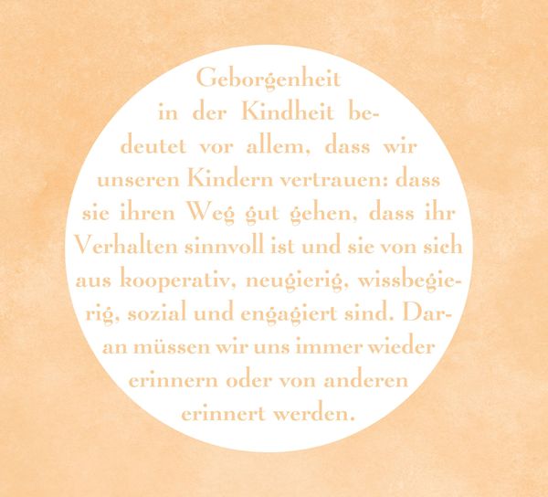 Produktbild: Geborgene Kindheit