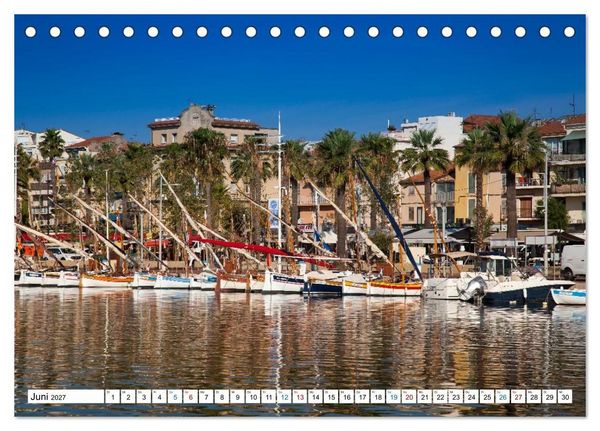 Produktbild: C&ocirc;te d&rsquo;Azur Glanzlichter an der franz&ouml;sischen Mittelmeerk&uuml;ste (Tischkalender 2027 DIN A5 quer), CALVENDO Monatskalender
