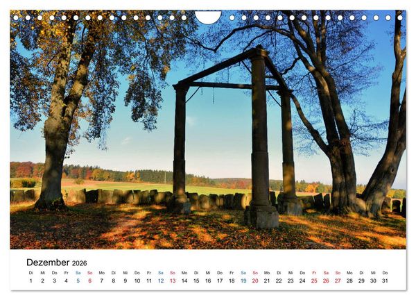 Produktbild: Odenwald - Impressionen (Wandkalender 2026 DIN A4 quer), CALVENDO Monatskalender