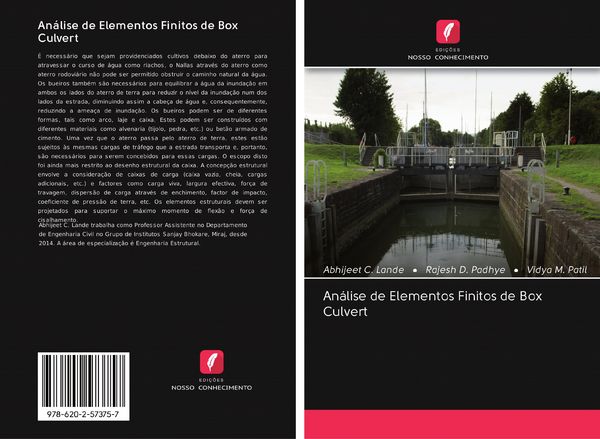 Produktbild: An&aacute;lise de Elementos Finitos de Box Culvert