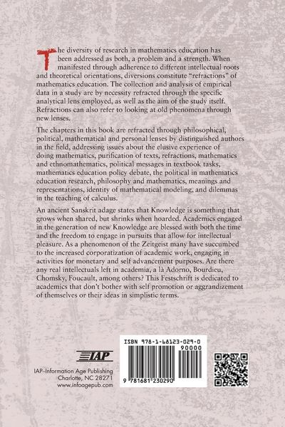 Produktbild: Refractions of Mathematics Education