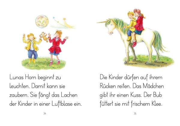 LESEZUG/1. Klasse: Luna, das zauberhafte Einhorn