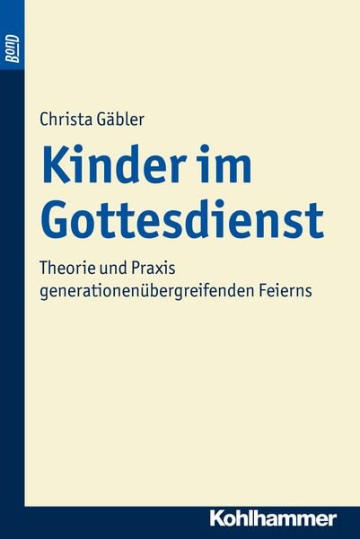 Produktbild: Kinder im Gottesdienst. BonD