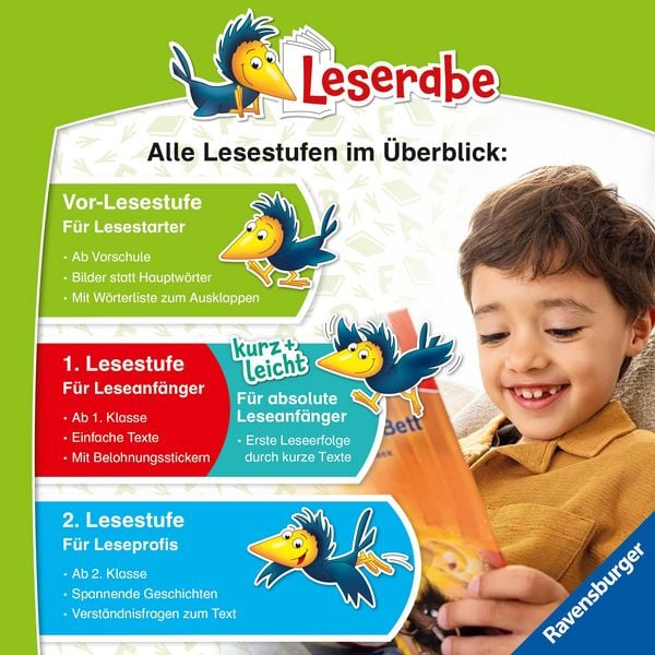 Leserabe Vor-Lesestufe - Polizeigeschichten