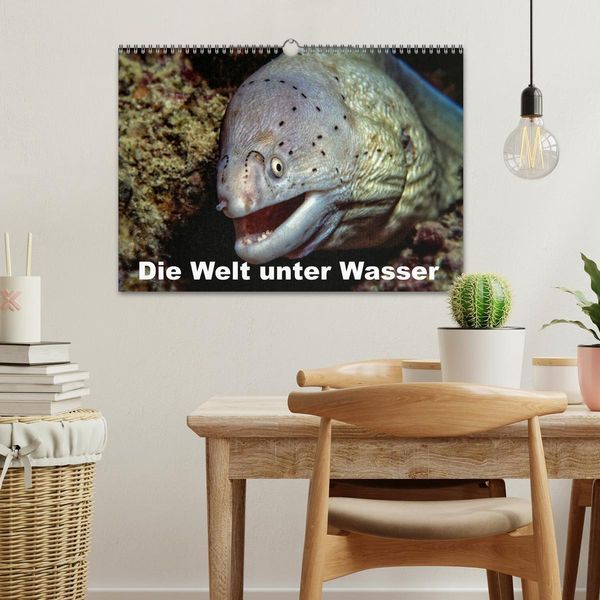 Produktbild: Die Welt unter Wasser (Wandkalender 2026 DIN A3 quer), CALVENDO Monatskalender