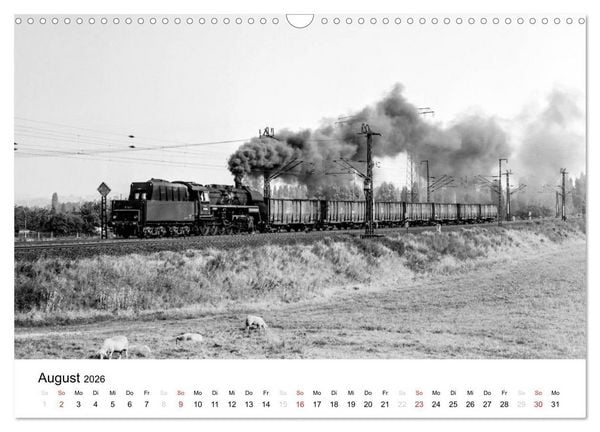 Produktbild: Dampfloks in der DDR (Wandkalender 2026 DIN A3 quer), CALVENDO Monatskalender